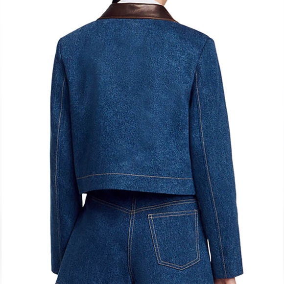 sandro denim jacket - Picture 3 of 5